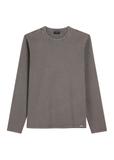 Szary longsleeve męski LSLMT-0012-9D(W26)