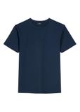Granatowy T-shirt męski TSHMT-0120-7E(W26)