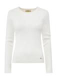 Prążkowany longsleeve damski LSLDT-0028-12(W26)
