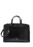 Czarna torba damska croco TOREC-1143-9G(W26)