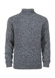 Ciepły granatowy golf męski SWEMT-0122A-69(Z24)