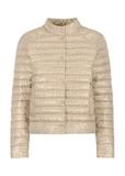 Pikowana kurtka damska z monogramem KURDT-0434-95(W23)
