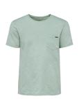 Zielony bawełniany t-shirt męski TSHMT-0121-52(W25)