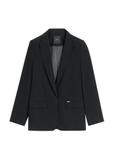 Marynarka damska w kolorze czarnym ZAKDT-0031A-99(W26)