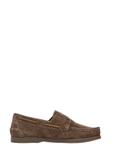 Skórzane buty męskie w kolorze chłodnego beżu BUTYM-0540-1K(W26)