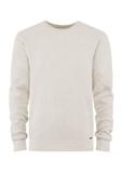 Beżowy bawełniany sweter męski SWEMT-0163-81(W25)