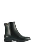 Czarne skórzane botki damskie BUTYD-1193-99(Z25)