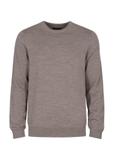 Beżowy wełniany sweter męski SWEMT-0139-81(Z23)