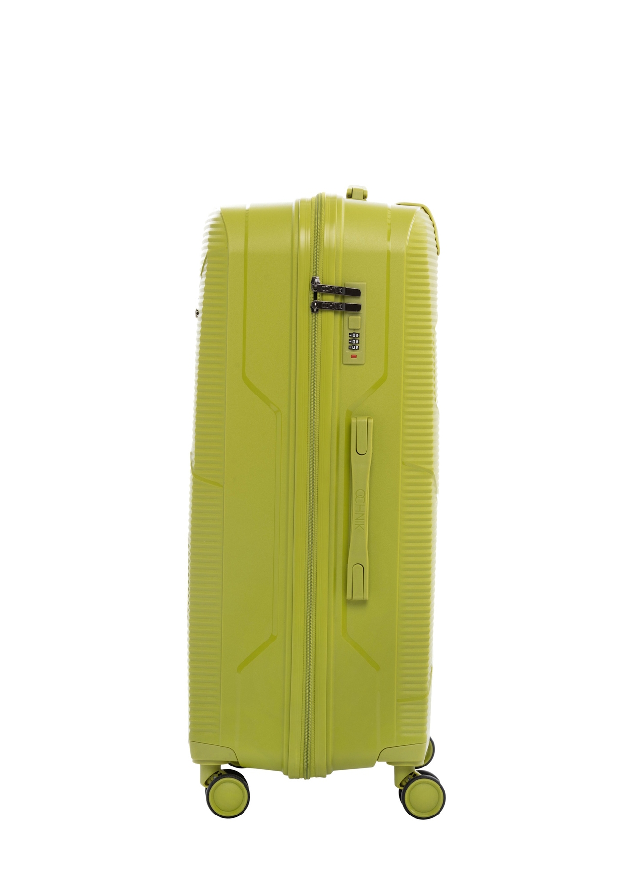 Walizka duża na kółkach WALPP-0028-8G-28(W26), widok produktu z boku na białym tle.