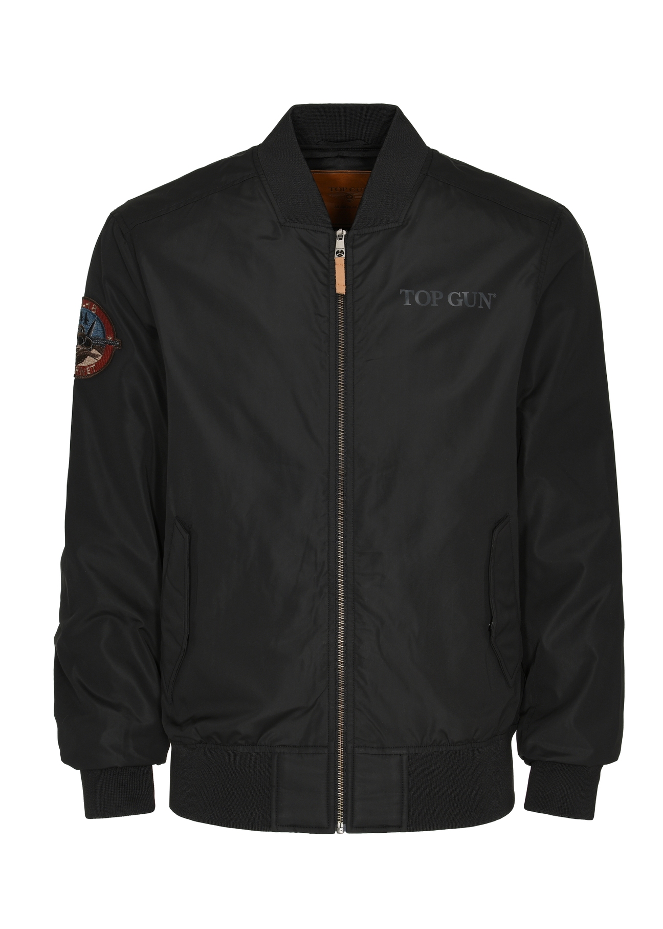 Czarna kurtka bomberka męska TOP GUN KURMT-0352-99(W24)-04
