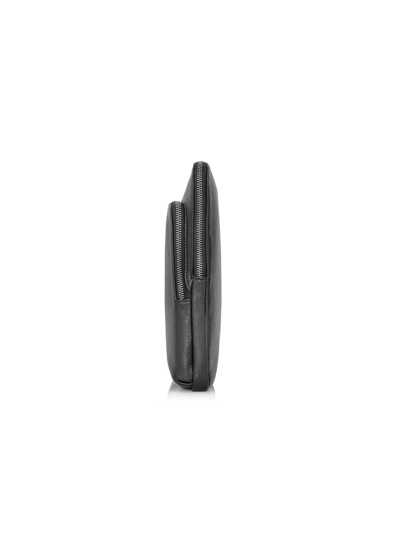 Czarna skórzana teczka na laptop TORMS-0455-99(W26)