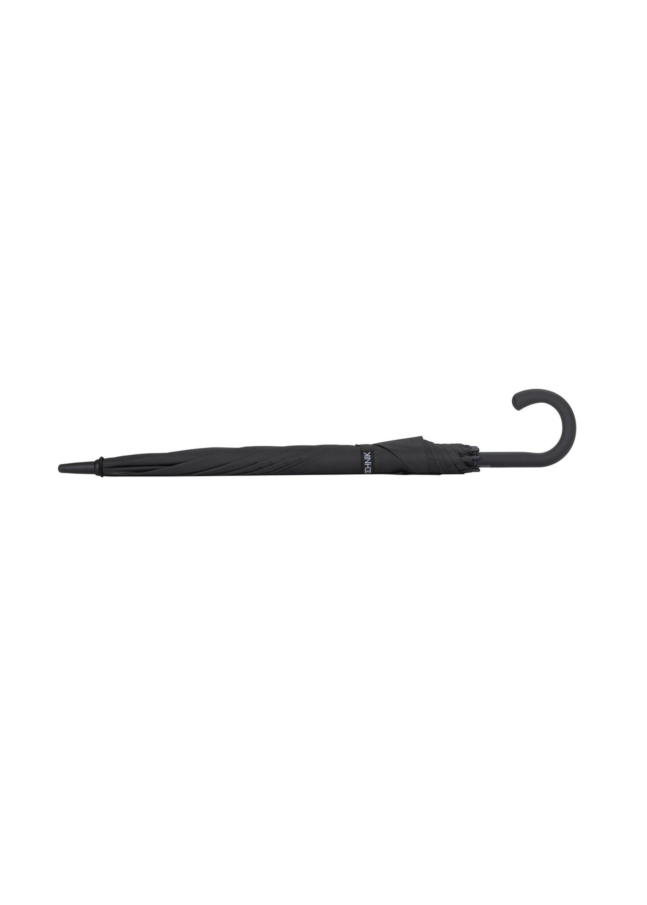 Duży parasol damski w kolorze czarnym PARSD-0035-99(W24)-02
