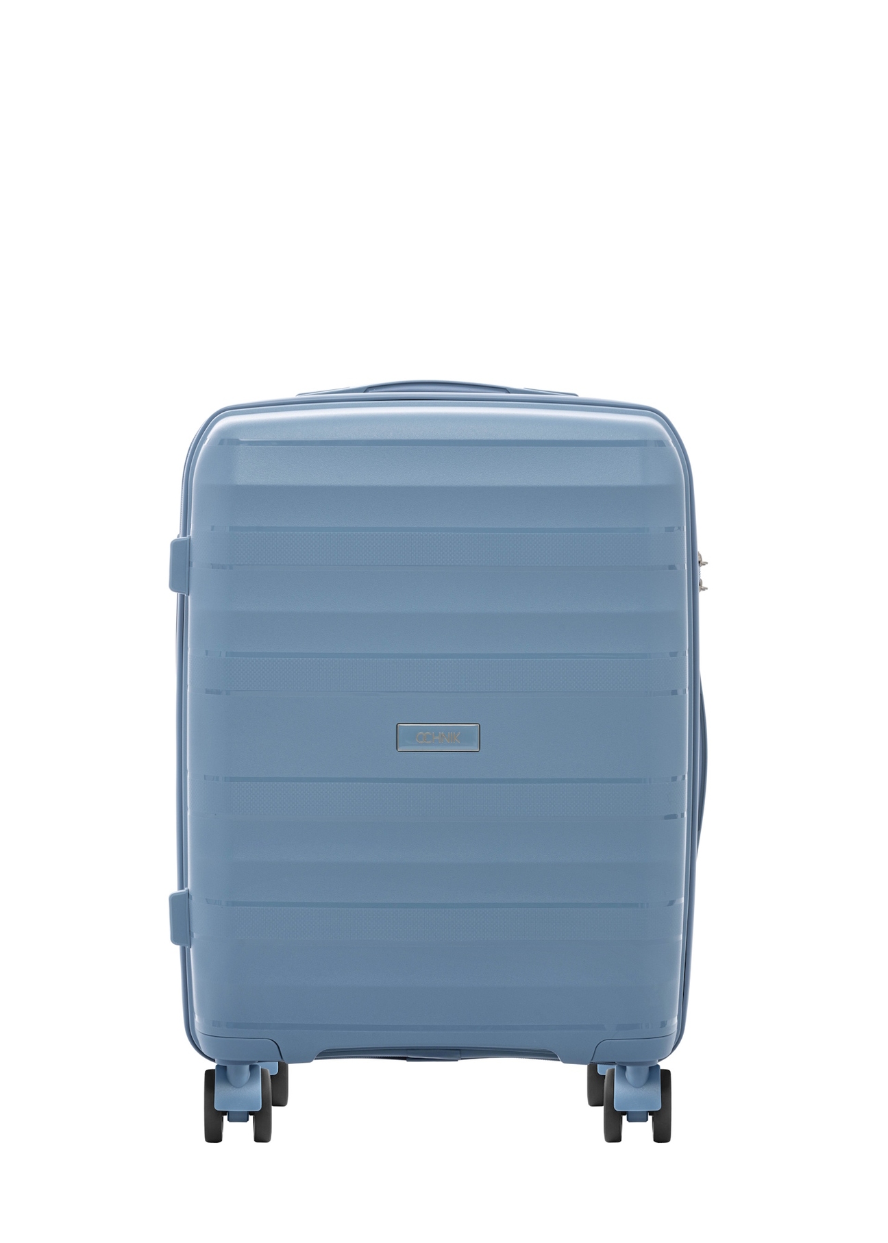 Komplet walizek na kółkach 19"/24"/28" WALPP-0024-7A(W26), widok produktu z przodu na białym tle.