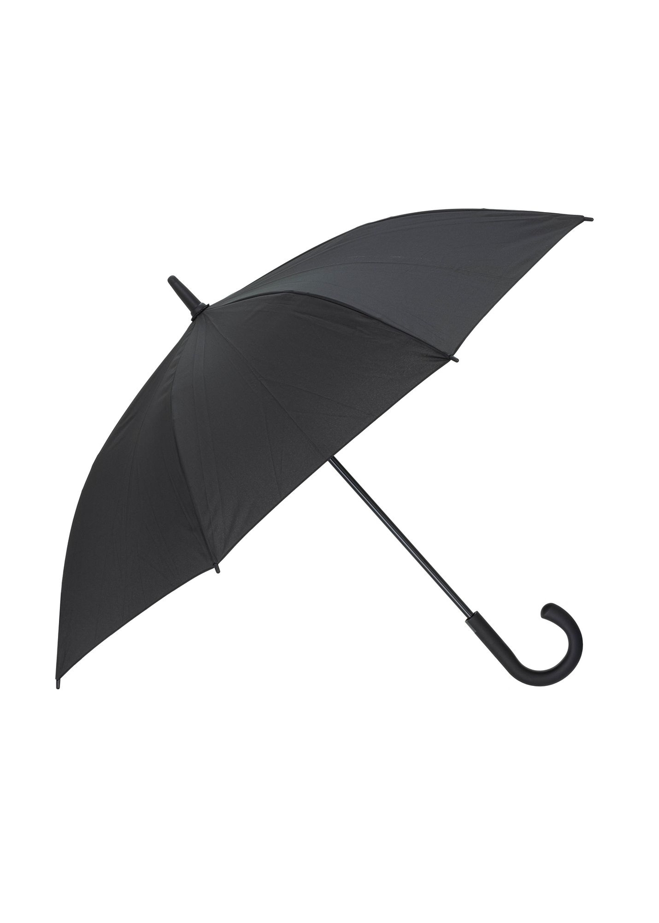 Duży parasol damski w kolorze czarnym PARSD-0035-99(W24)-01