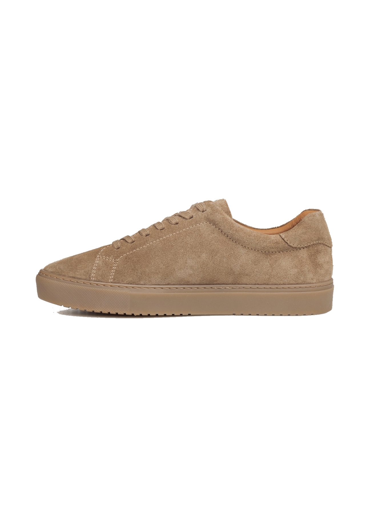 Skórzane buty męskie w kolorze chłodnego beżu BUTYM-0503A-1K(W26)