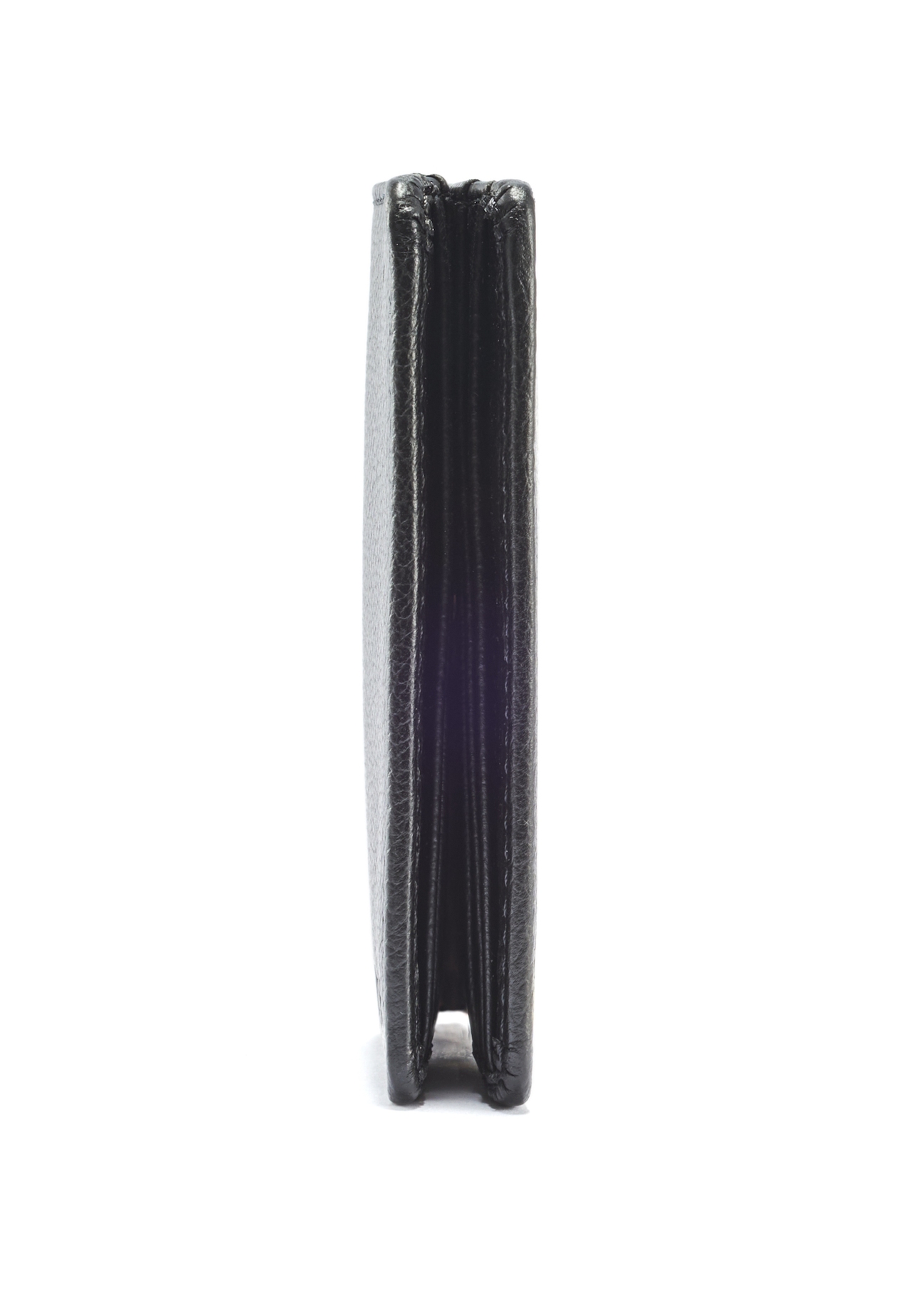 Czarny skórzany portfel męski PORMS-0635-99(W25)