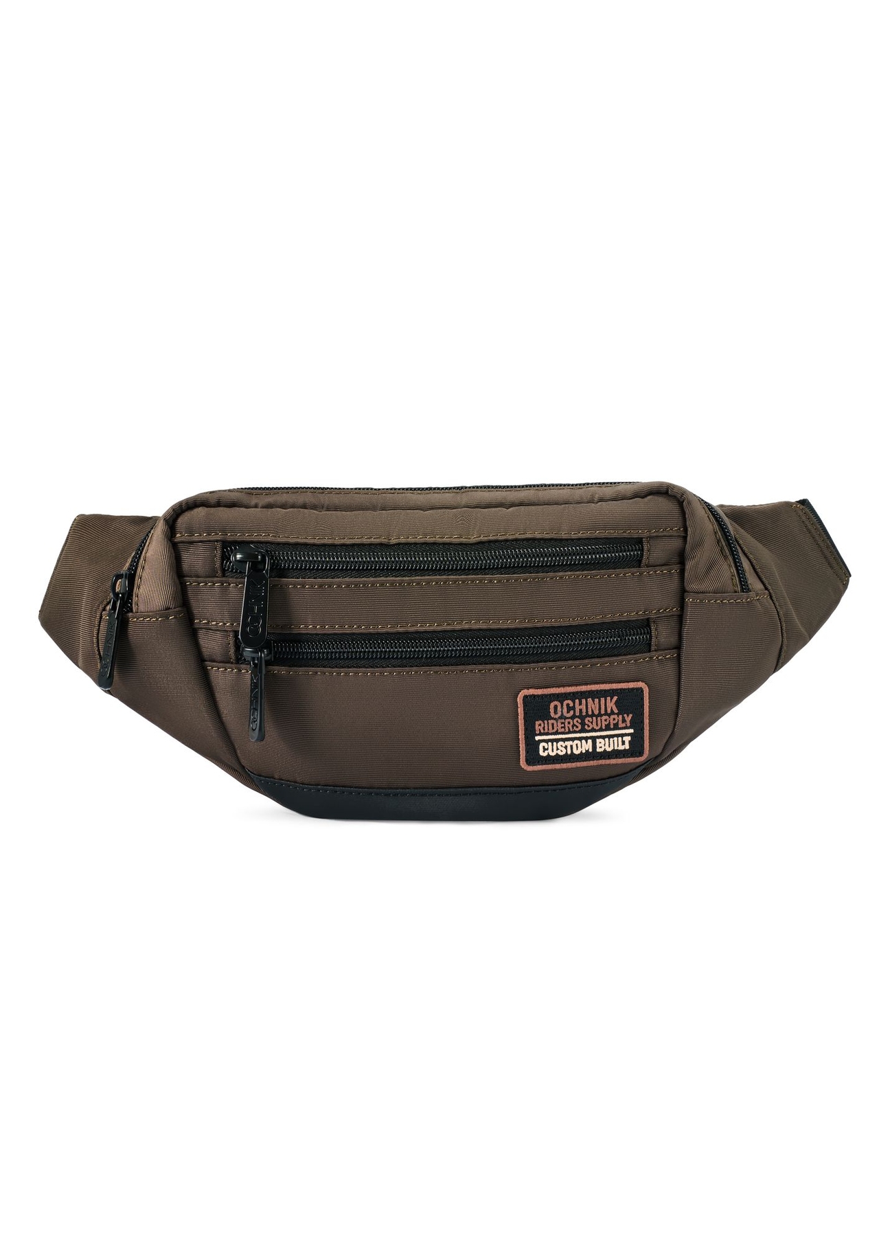 Nerka męska w kolorze khaki TORMN-0418-8D(W26) - widok produktu z przodu, na białym tle.