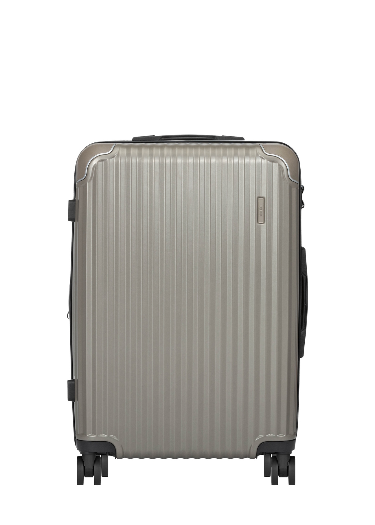 Komplet walizek twardych na kółkach 19"/24"/28" WALAB-0073-2X(W26), widok produktu z przodu na białym tle.