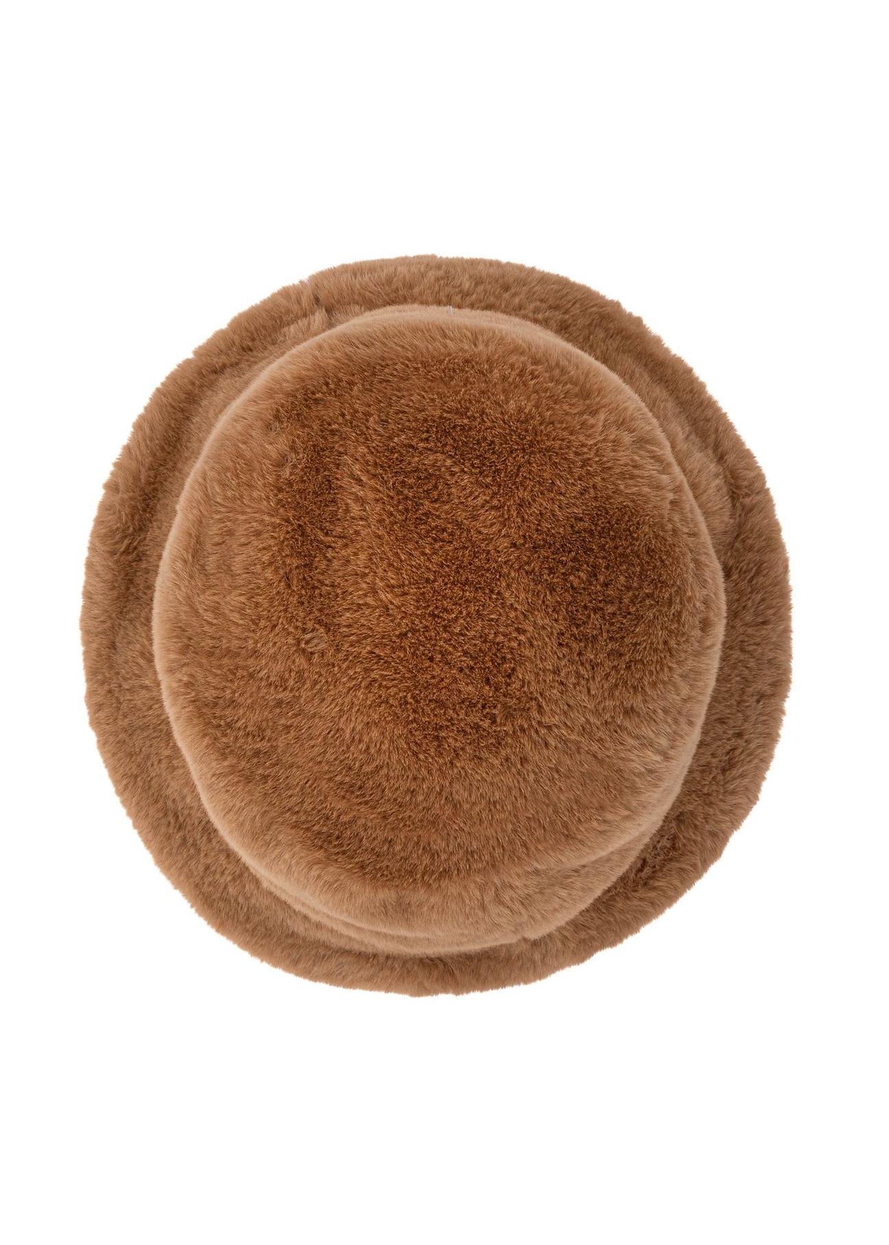 Czapka damska w kolorze camelowym CZADF-0045-24(Z24)-02