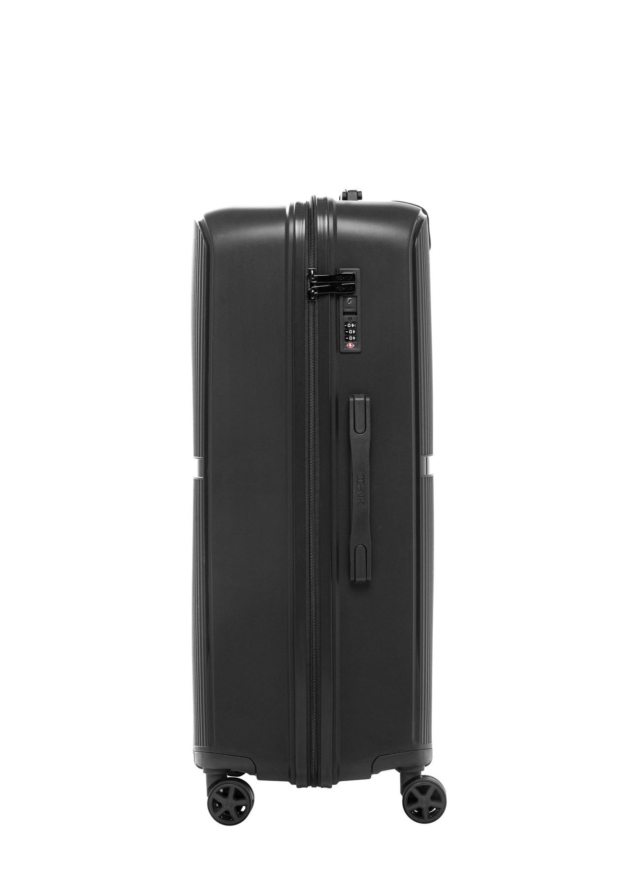 Komplet walizek na kółkach 19"/24"/28" WALPP-0026-99(W26), widok produktu z boku na białym tle.