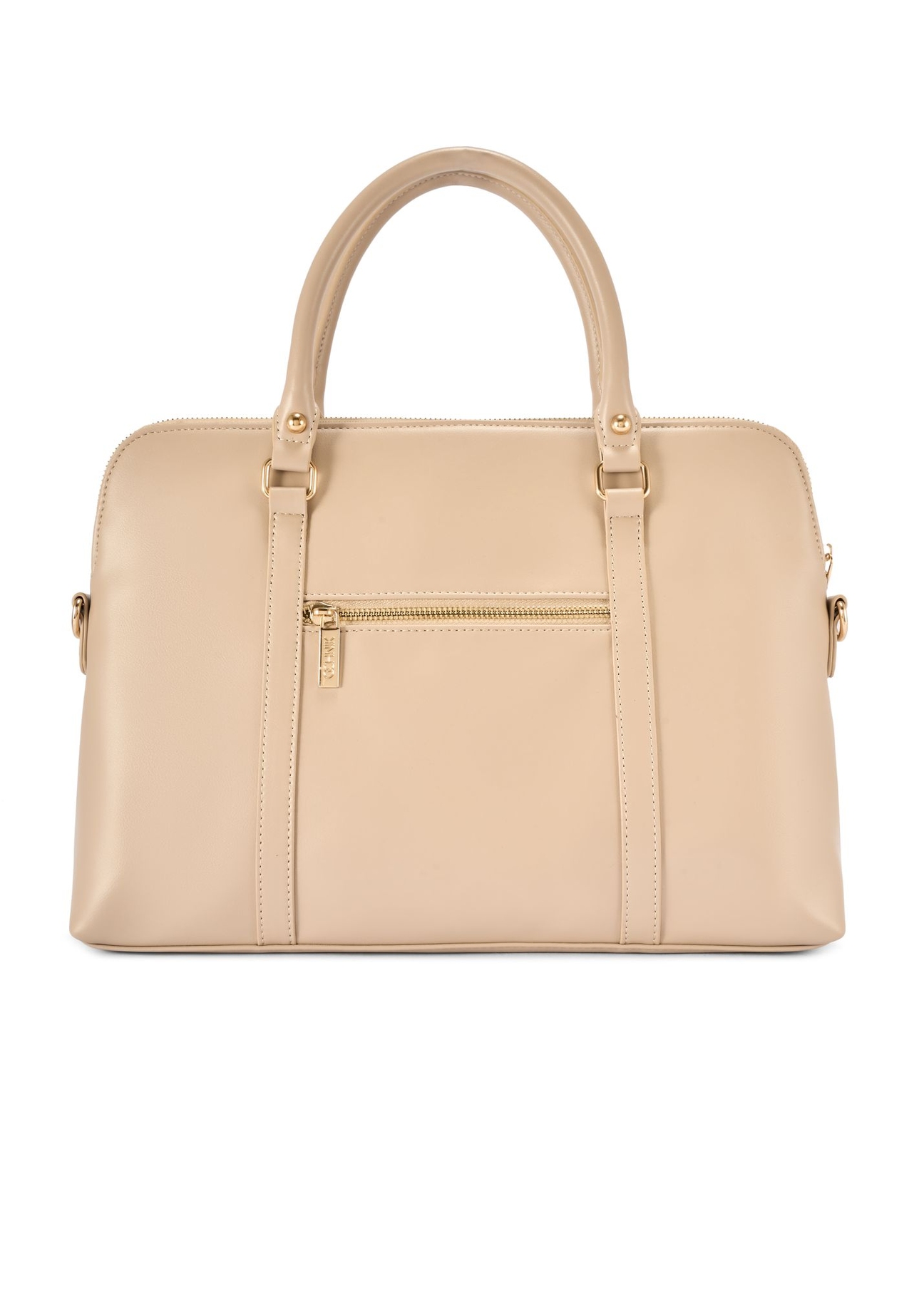 Beżowa damska torba na laptopa TOREC-1130-1A(W26)