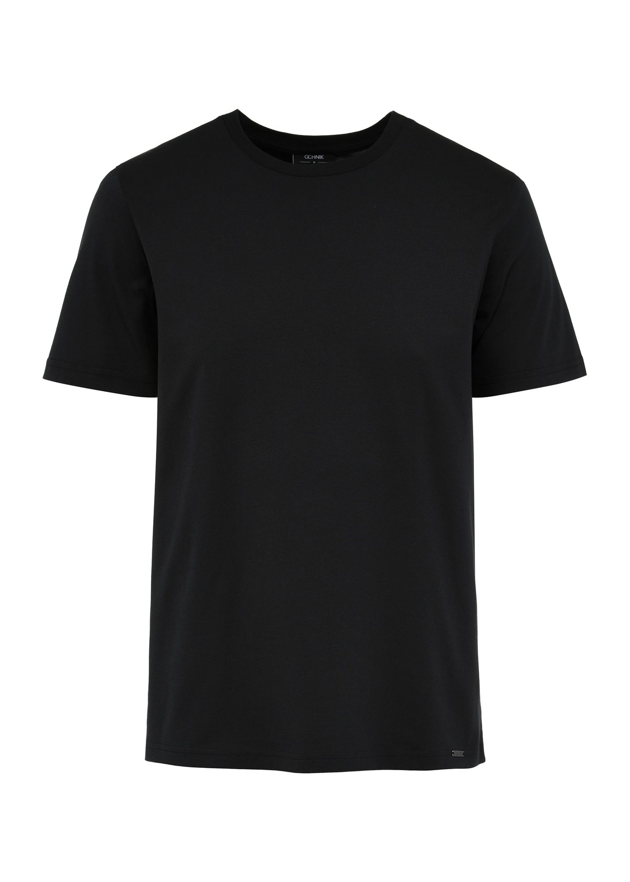 Czarny bawełniany t-shirt męski TSHMT-0108-99(Z24)-03