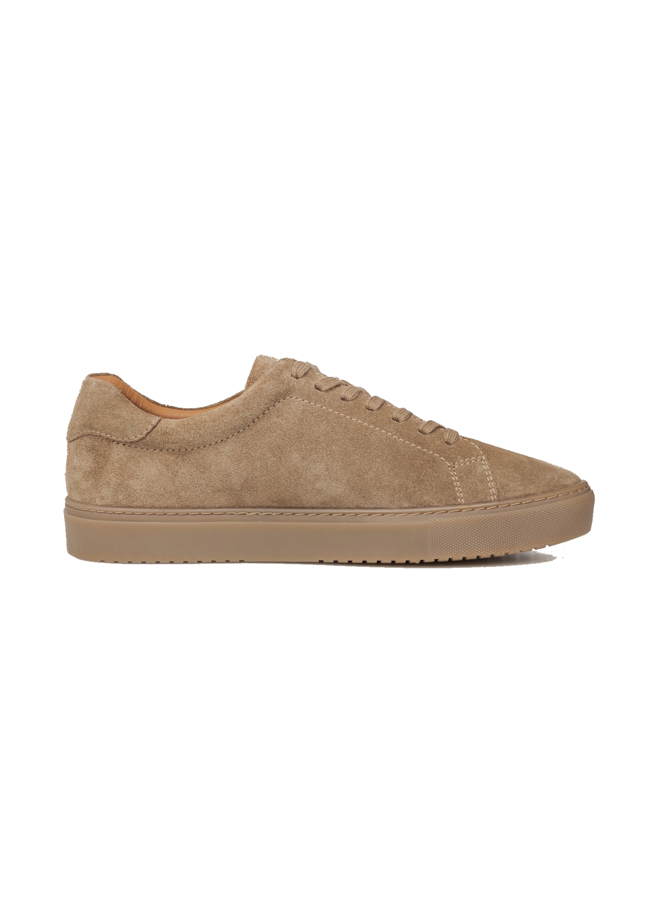 Skórzane buty męskie w kolorze chłodnego beżu BUTYM-0503A-1K(W26)