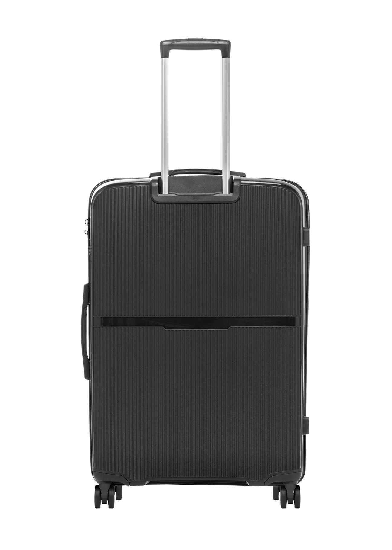 Komplet walizek na kółkach 19"/24"/28" WALPP-0026-99(W26), widok produktu z tyłu na białym tle.
