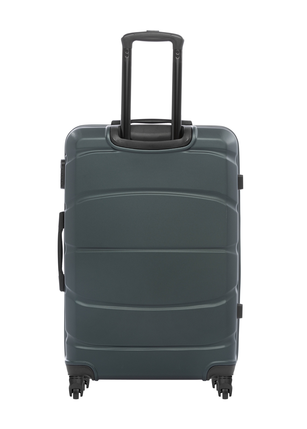 Komplet walizek na kółkach 19'/24'/28' WALAB-0077-8C(W26), widok produktu z tyłu na białym tle.