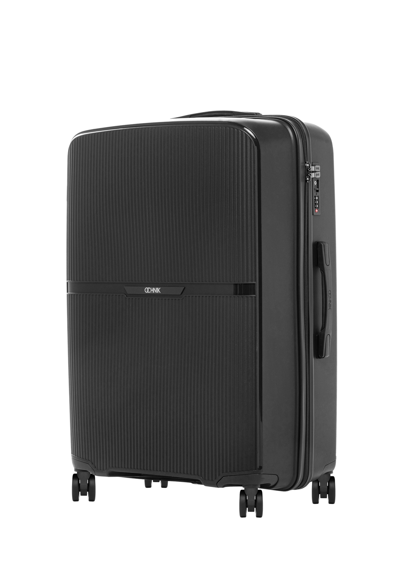 Komplet walizek na kółkach 19"/24"/28" WALPP-0026-99(W26), widok produktu skosem na białym tle.