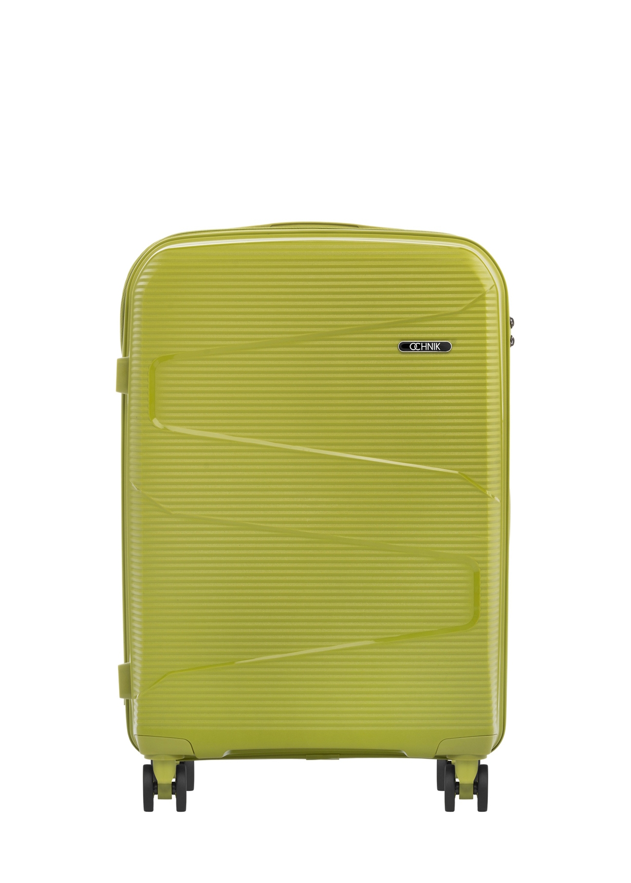 Komplet walizek na kółkach 19"/24"/28" WALPP-0028-8G(W26), widok produktu z przodu na białym tle.