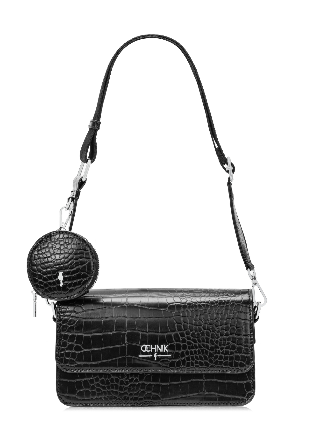 Mała torebka damska croco TOREC-1171-9G(W26)