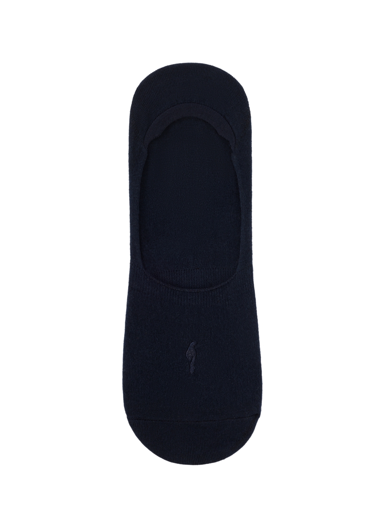 Granatowe stopki męskie SKAMT-0150B-7E(W26), widok produktu z przodu na białym tle.