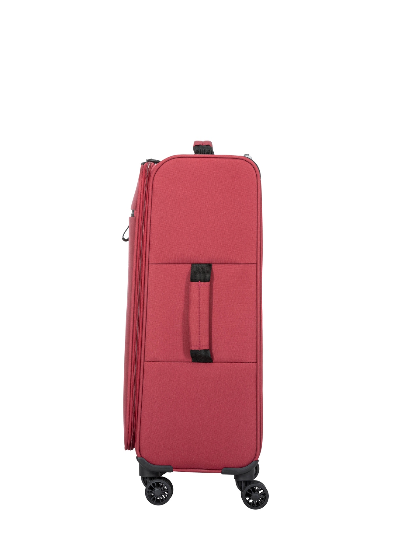 Komplet walizek na kółkach 19"/24"/28" WALNY-0045-4B(W26), widok produktu z boku na białym tle.