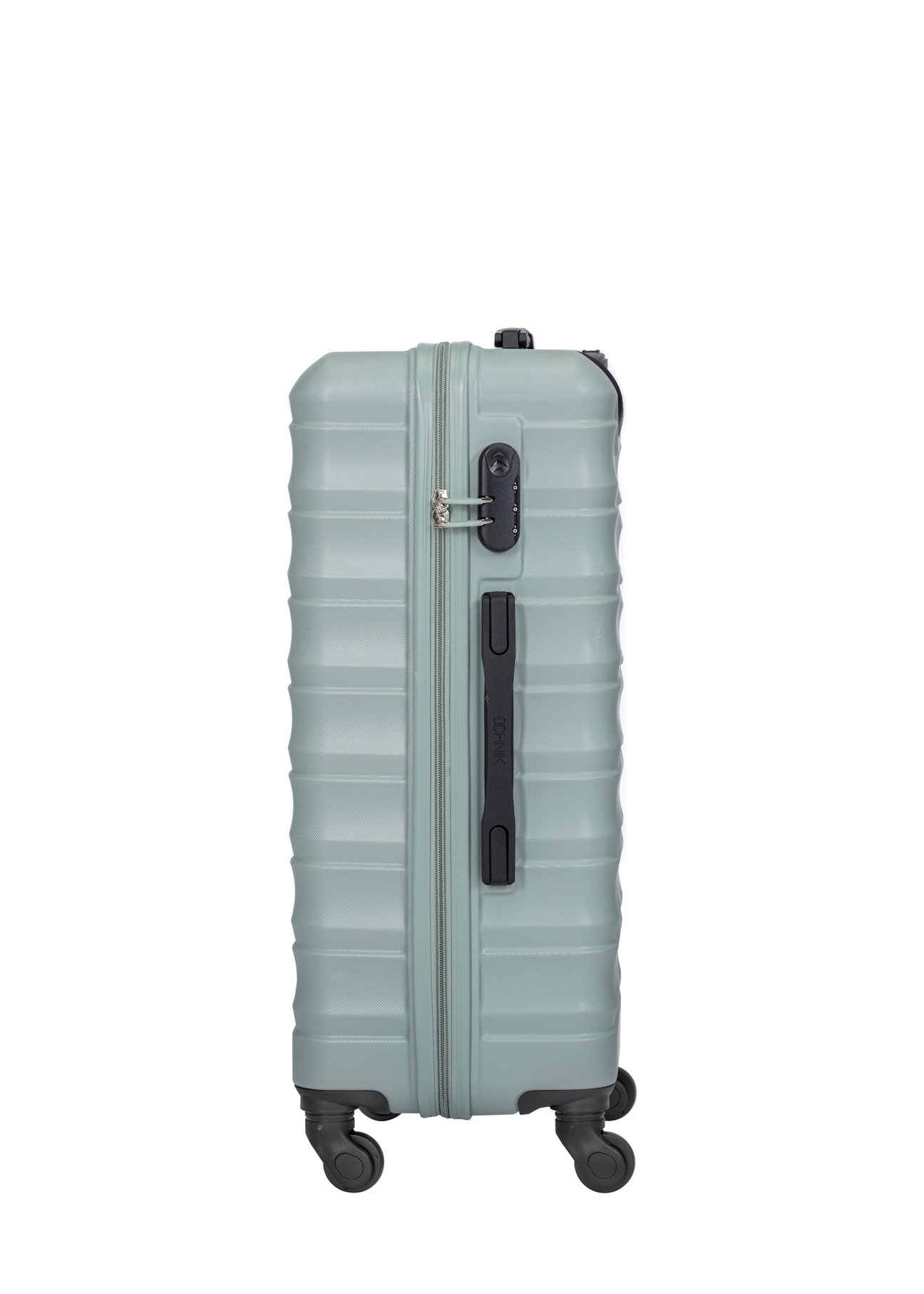 Komplet walizek na kółkach 19'/24'/28' WALAB-0081-8F(W26), widok produktu z boku na białym tle.