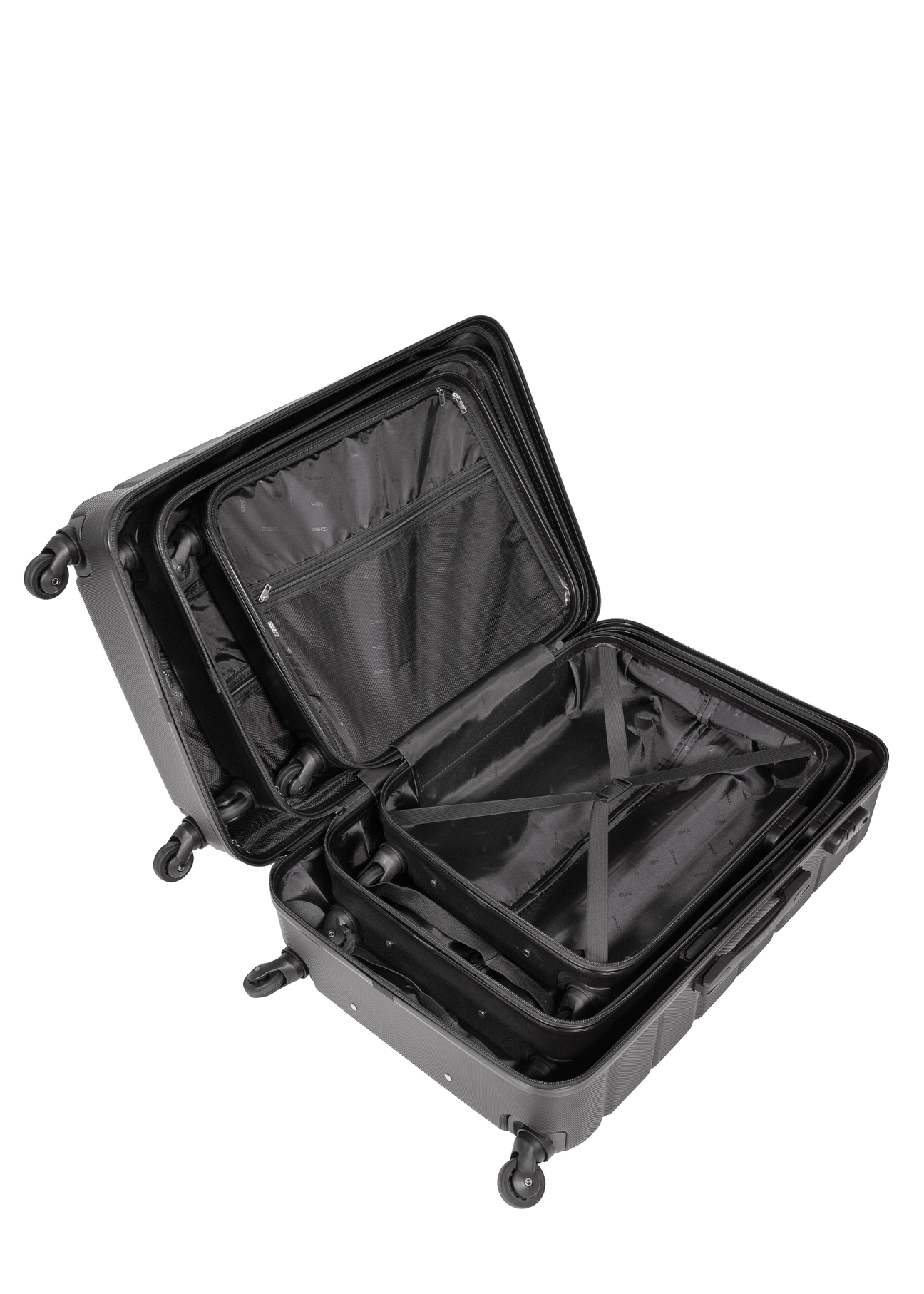 Komplet walizek na kółkach 19''/24''/28'' WALAB-0067-99(W24)-14