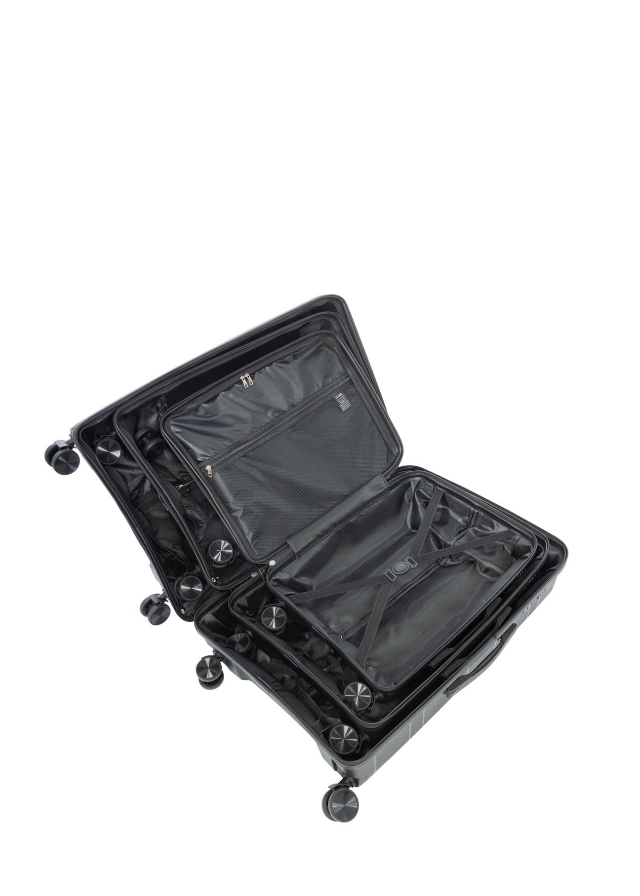 Komplet walizek na kółkach 19"/24"/28" WALPP-0024-99(W26)