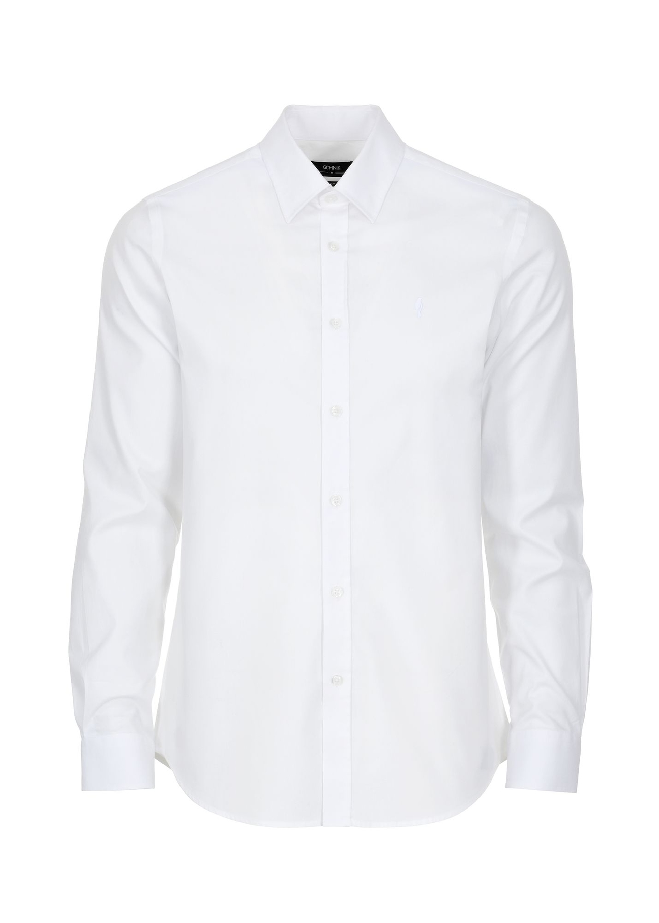 Biała elegancka koszula męska KOSMT-0322-11(Z24)-04