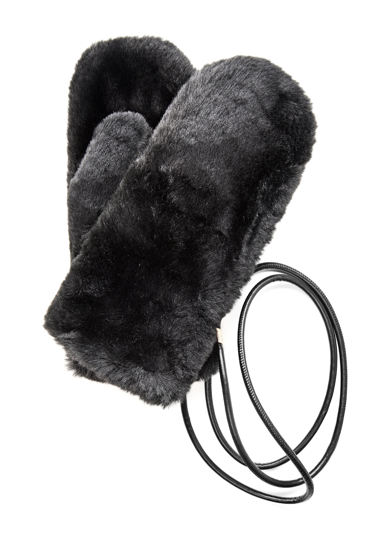 Czarne rękawiczki damskie REKDF-0033-99(Z25)