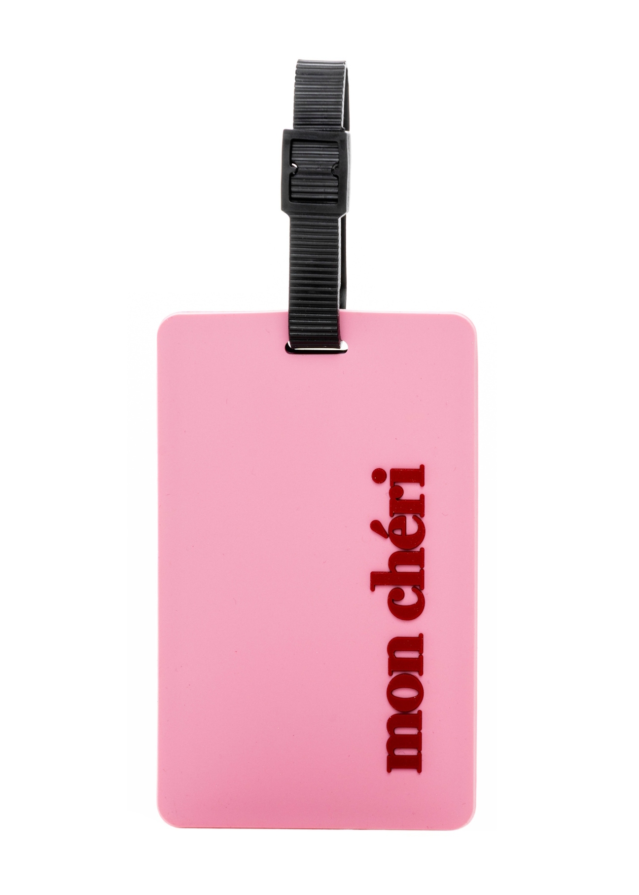 Identyfikator do bagażu AW-012-0015-5B(W26), widok produktu z przodu na białym tle.