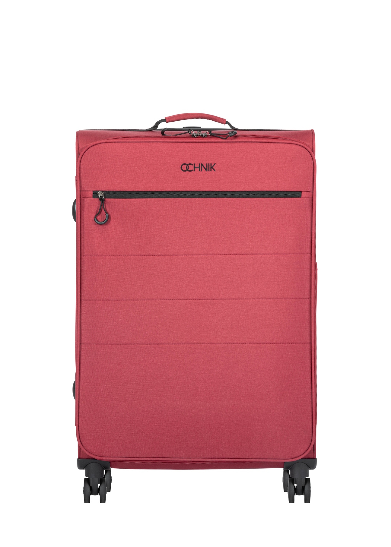 Komplet walizek na kółkach 19"/24"/28" WALNY-0045-4B(W26), widok produktu z przodu na białym tle.