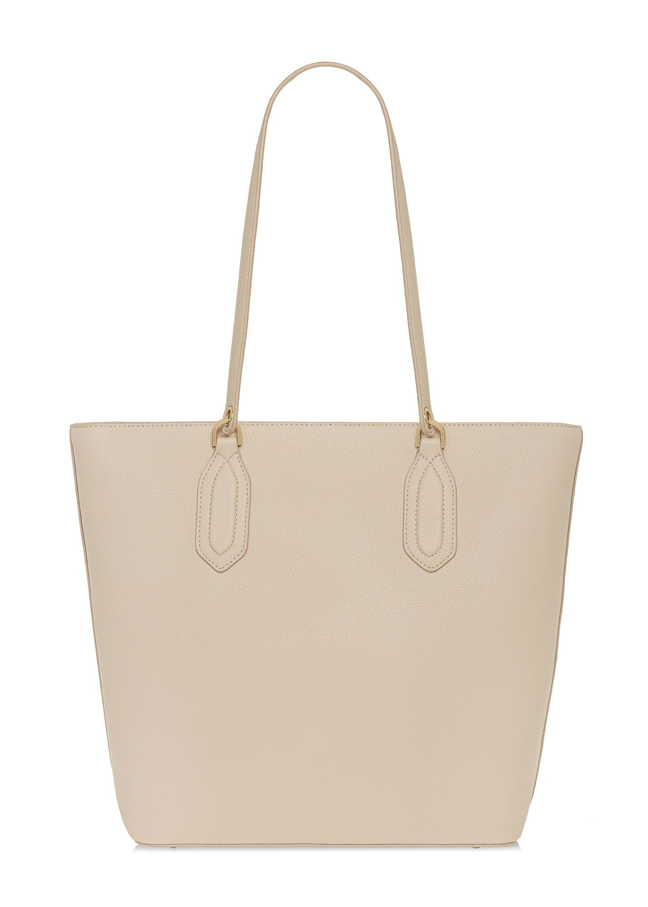 Kremowa damska torebka shopper TOREC-0905A-12(W25)-04