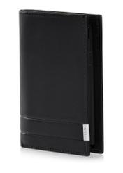 Czarny skórzany portfel męski PORMS-0145-99(Z23)-05