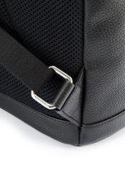 Czarny skórzany plecak męski TORMS-0450-99(W25)-05