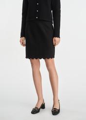Czarna spódnica mini SPCDT-0101-99(W25)-03