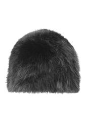 Czarna czapka damska CZADF-0046-99(Z25)
