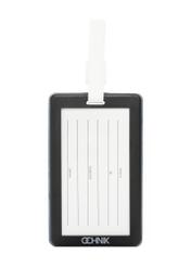 Identyfikator do bagażu z samolotami AW-012-0013-7C(W26), widok produktu z tyłu na białym tle.