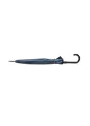 Granatowy parasol męski PARSM-0010-7E(W26), widok złożonego produktu na białym tle.