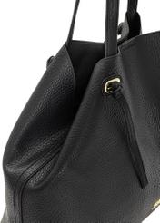 Duża czarna torebka shopper TOREC-0995A-99(Z25)