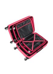 Komplet walizek na kółkach 19'/24'/28' WALAB-0040-5E(W26), widok produktu w środku na białym tle.